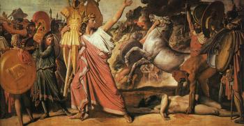 Jean Auguste Dominique Ingres : Romulus' Victory over Acron